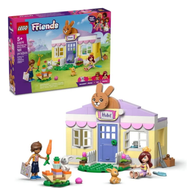 Friends Hotel para Coelhos da Cidade de Heartlake Lego 42679