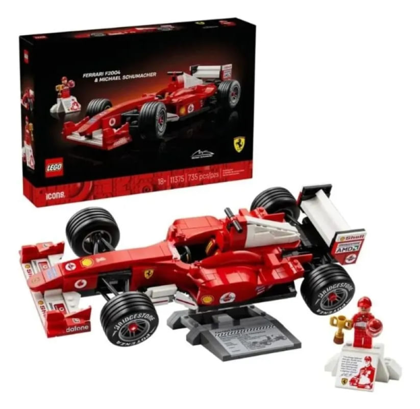 Ferrari F2004 E Michael Schumacher Lego 11375