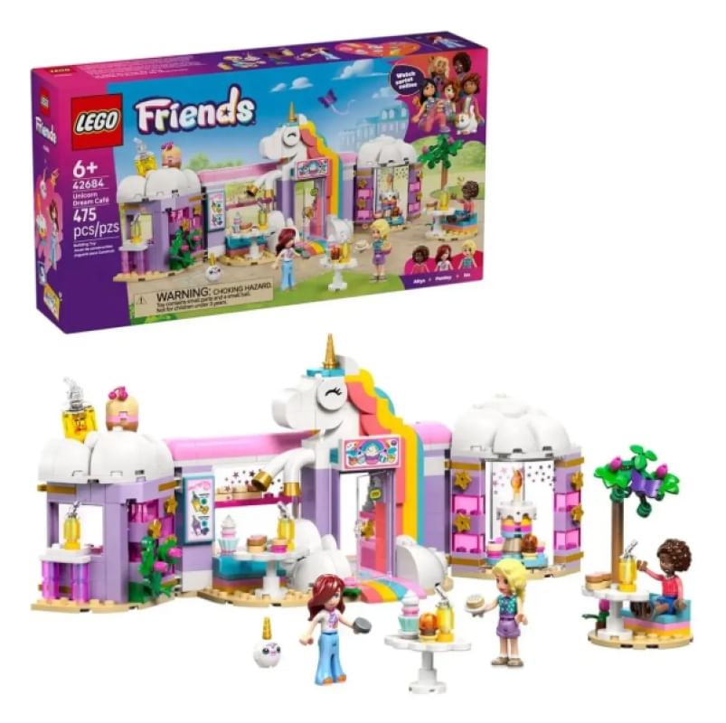 Friends Cafeteria Unicórnio Dos Sonhos Lego 42684