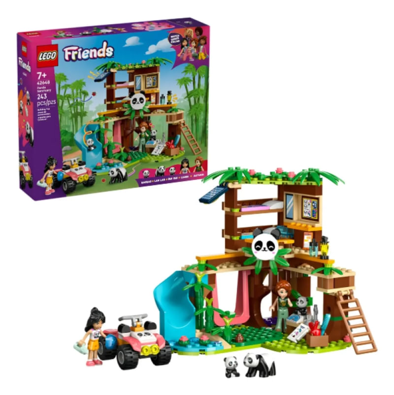 Friends Cuidando De Animais Santuário Dos Pandas Lego 42648