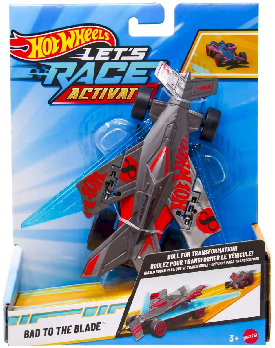 Bad to the Blade - Hot Wheels Let's Race Activate - 1/32 - Mattel