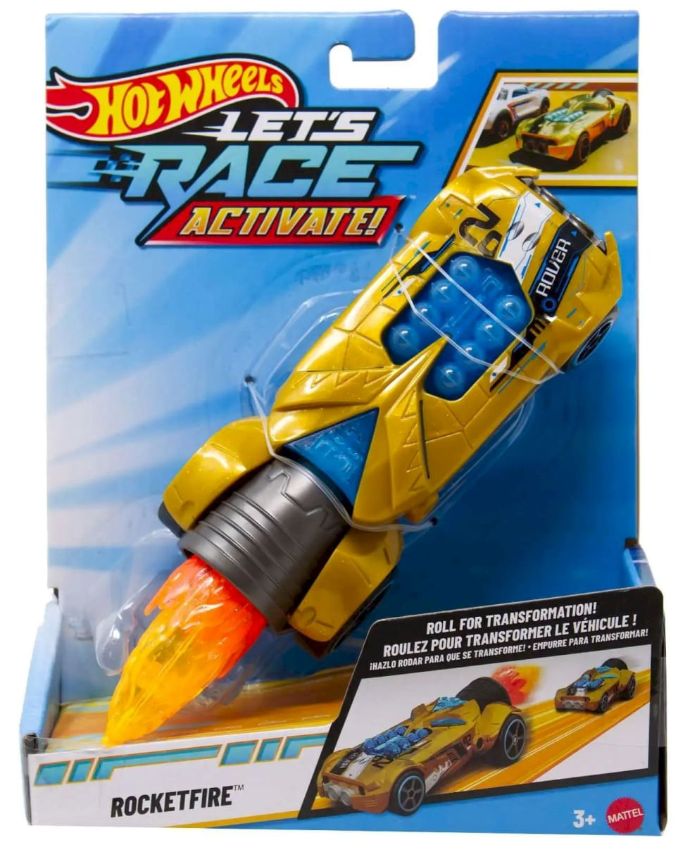 Rocketfire - Hot Wheels Let's Race Activate - 1/32 - Mattel