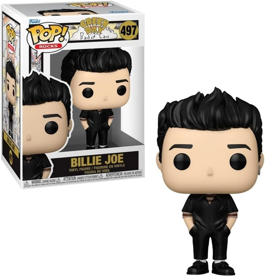 Funko Pop Rocks Billie Joe 497 Green Day Basket Case