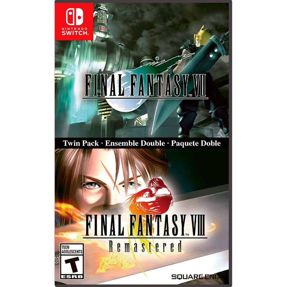 Final Fantasy VII & VIII Twin Pack Switch Mídia Física