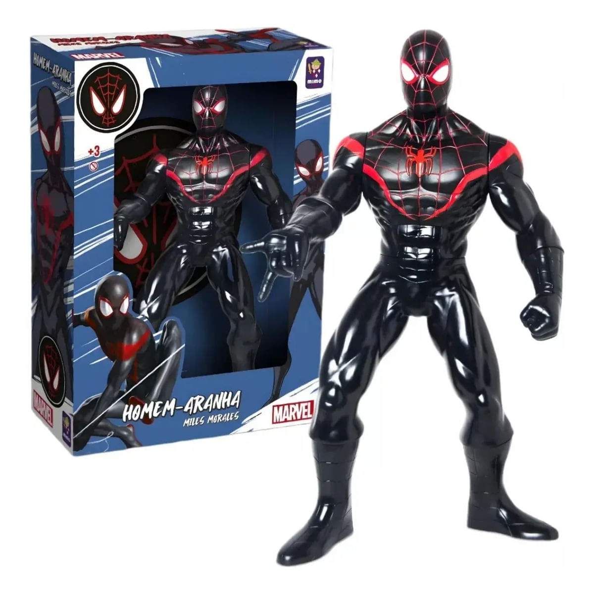 HOMEM ARANHA REVOLUTION - MILES MORALES - MIMO TOYS