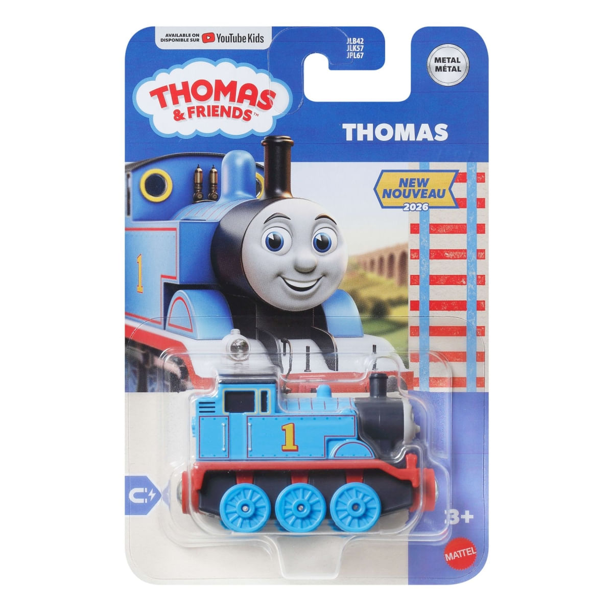 Thomas - JLB43 - Thomas e Seus Amigos - Metal - Fisher Price - Mattel