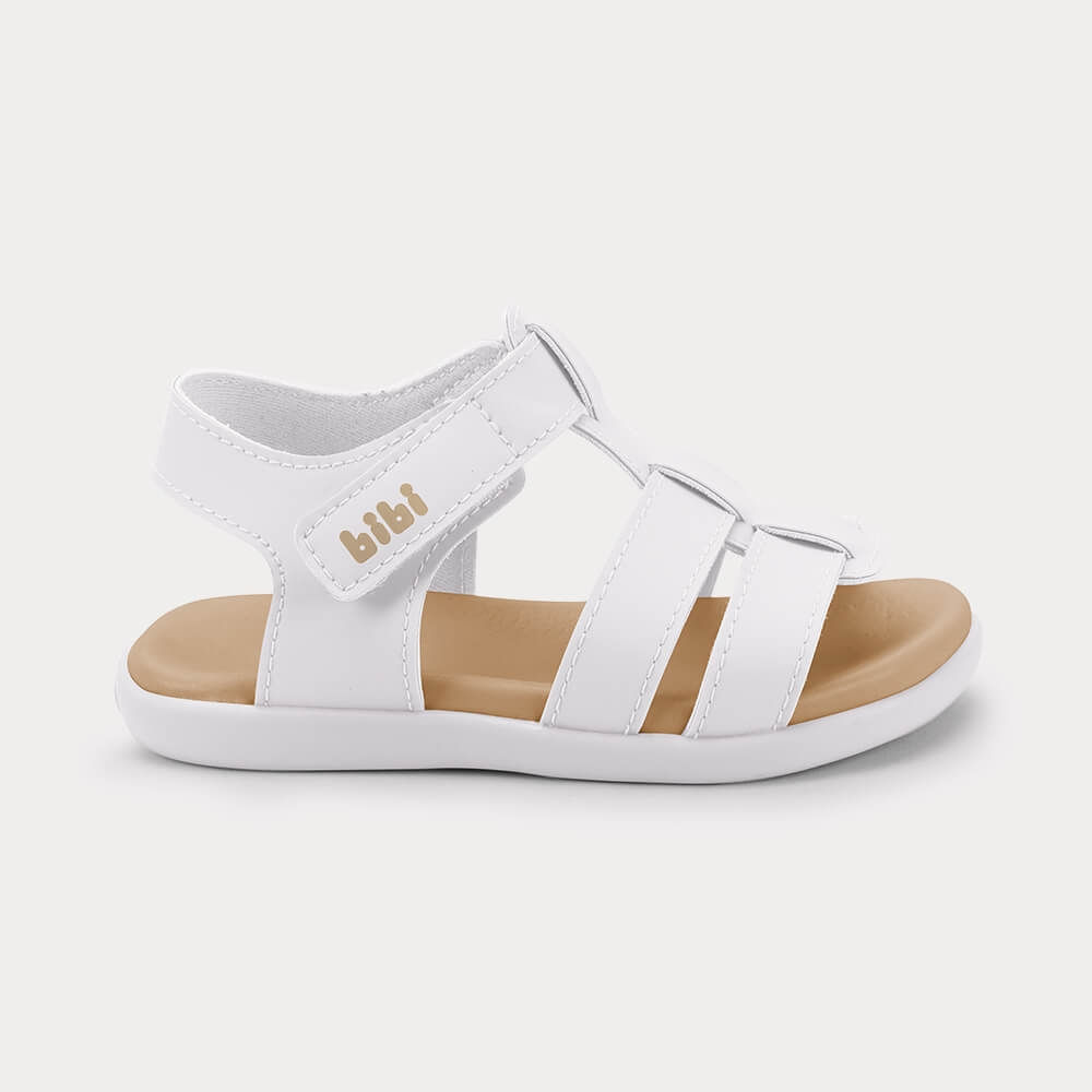 Sandália Infantil Bibi Baby Soft II Branca 1188251