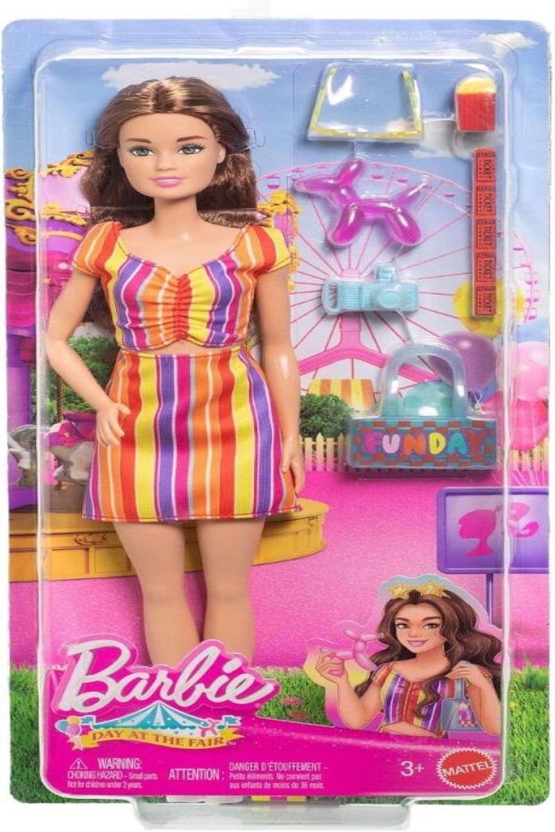 Boneca Barbie Family Look Carnaval C Acessório Mattel JFL59