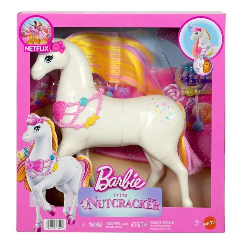 Boneco Cavalo Barbie Fantasy Nutcracker  Mattel - JLW55