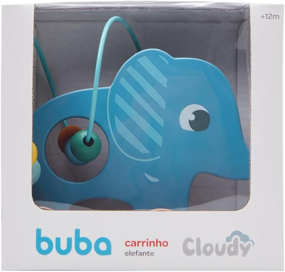 Carrinho Didático Elefante Cloudy Buba - 20879