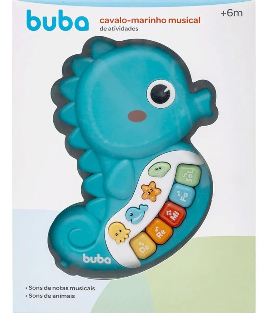 Brinquedo Cavalo Marinho Musical Buba - 18811