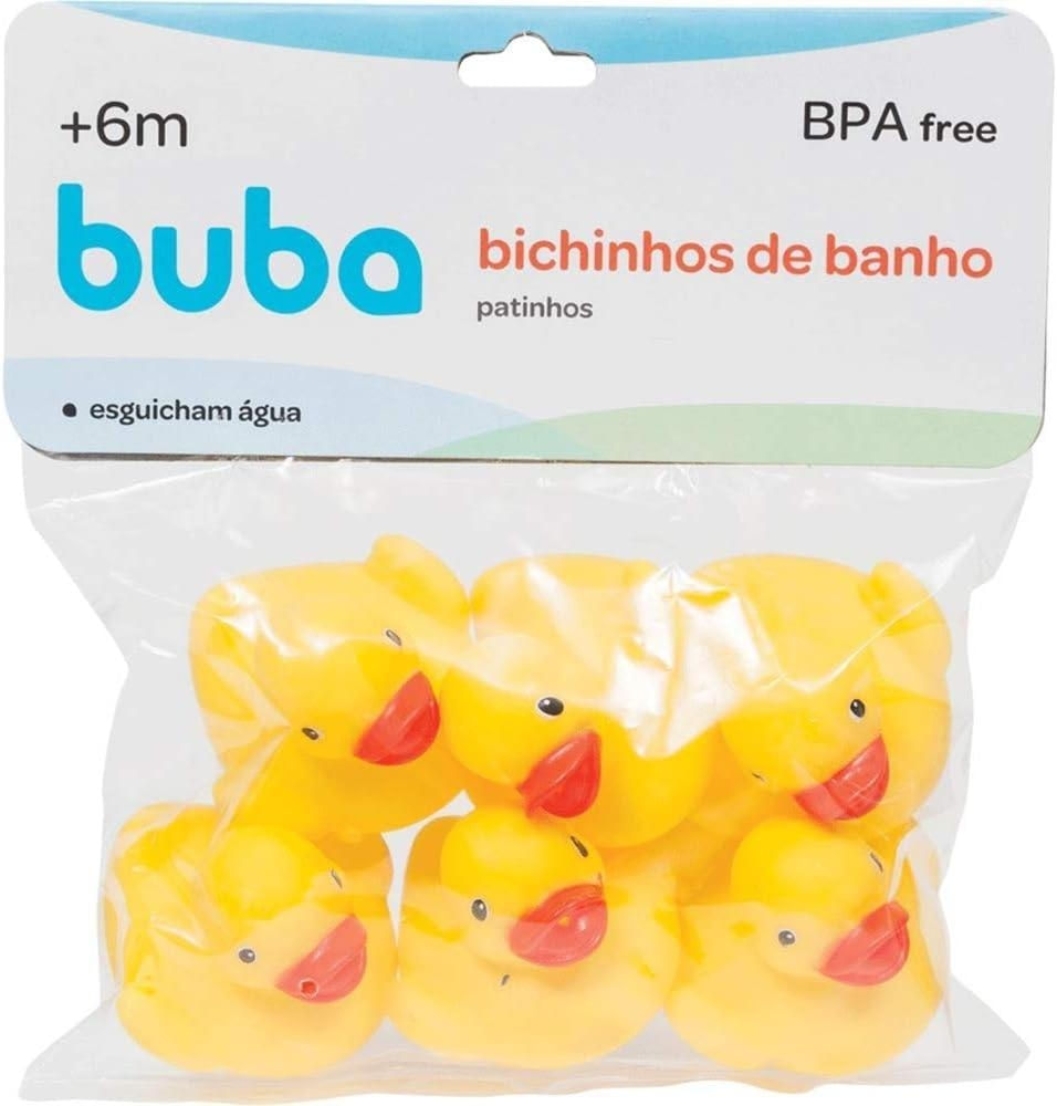 Patinho De Banho Amarelo Buba - 09684