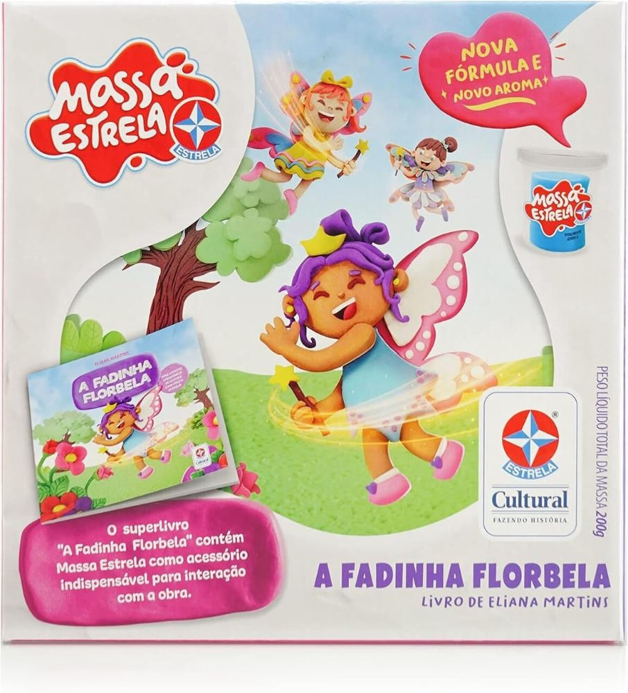 Conjunto Massinha + Livro A Fadinha Florbela - Estrela
