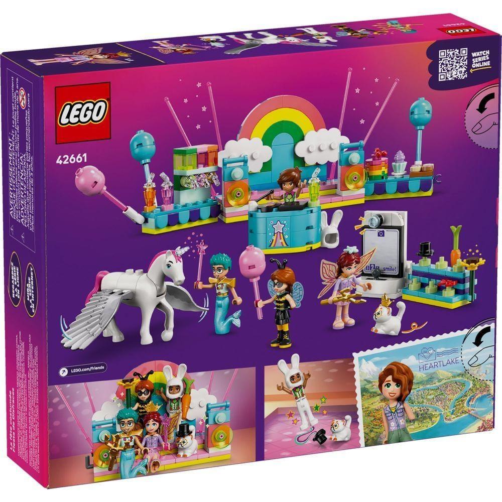 Lego Friends - Festa à Fantasia Com Unicórnio E Fada