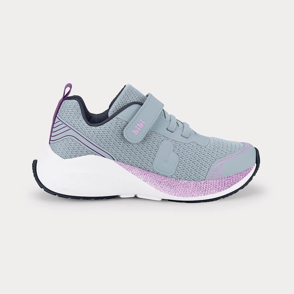 Tênis Infantil Bibi High School Azul com Roxo