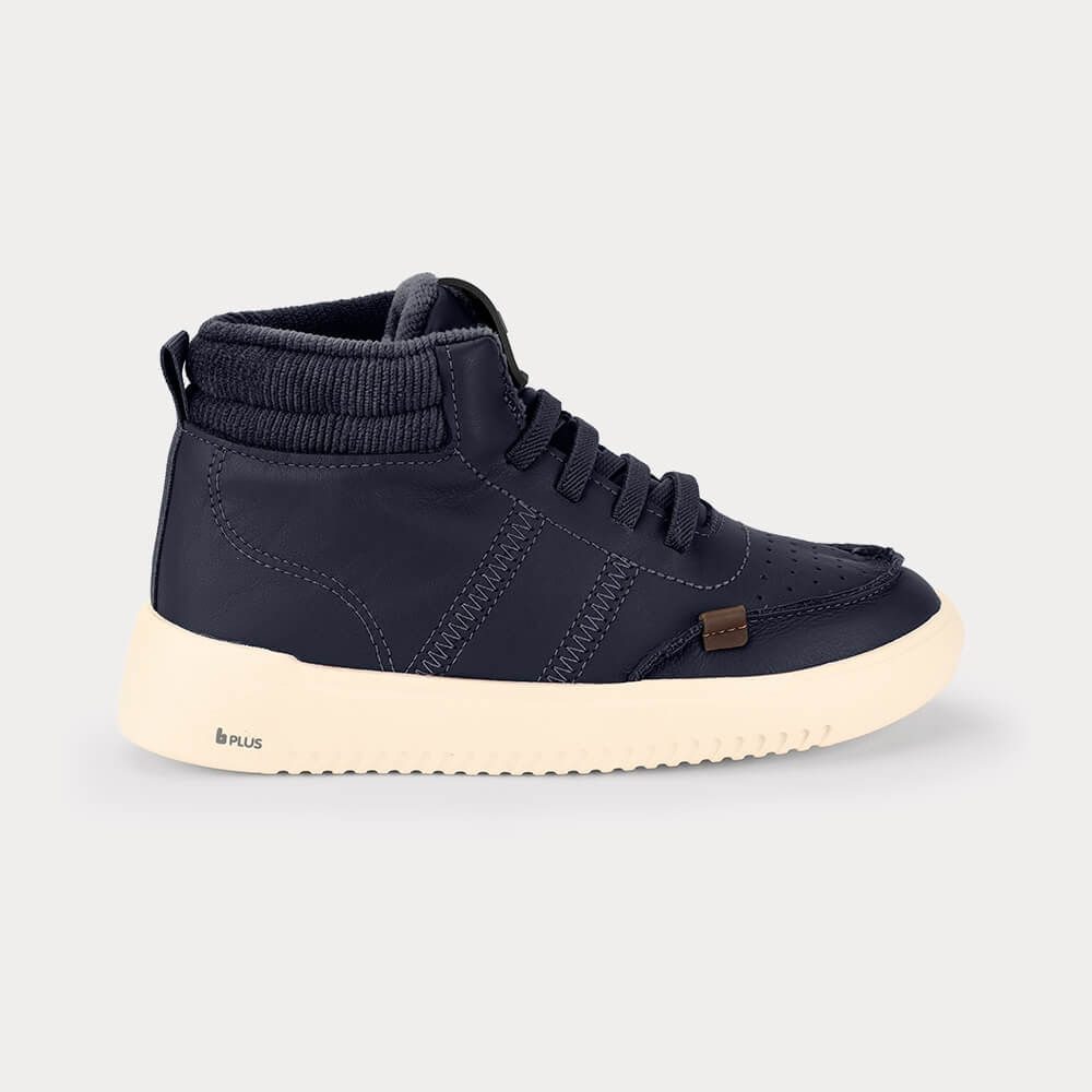 Abotinado Infantil Bibi New Way Azul Marinho