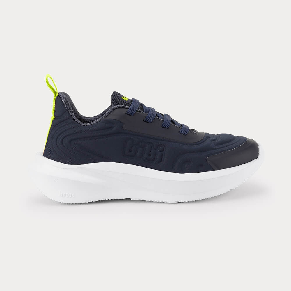 Tênis Infantil Bibi Volt Azul Marinho com Verde