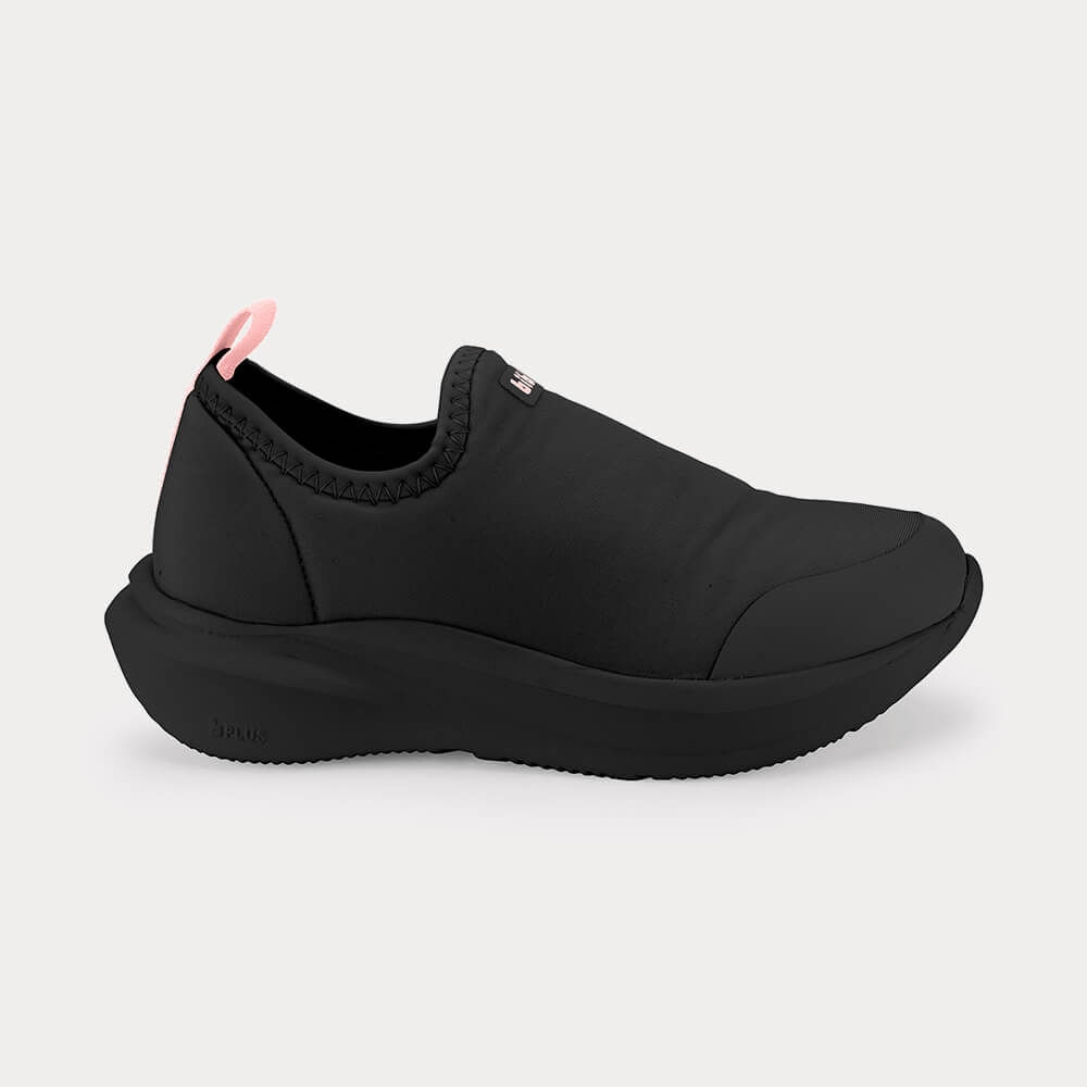 Tênis Infantil Bibi Volt 2.0 Preto com Rosa