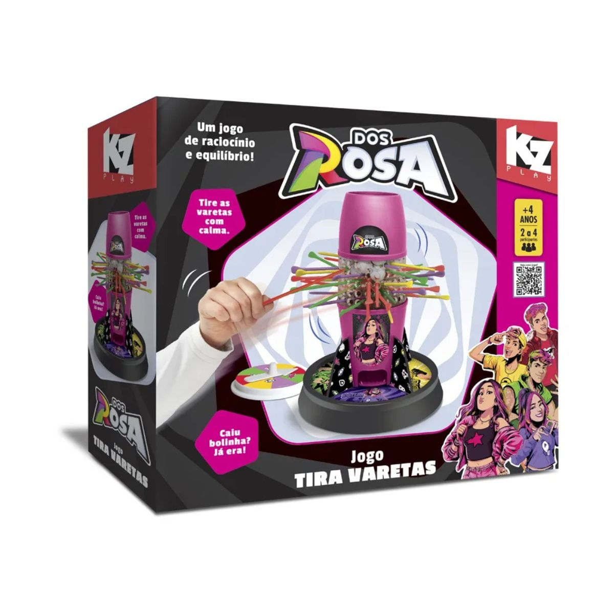Jogo Tira Varetas dos Rosa Elka 11320