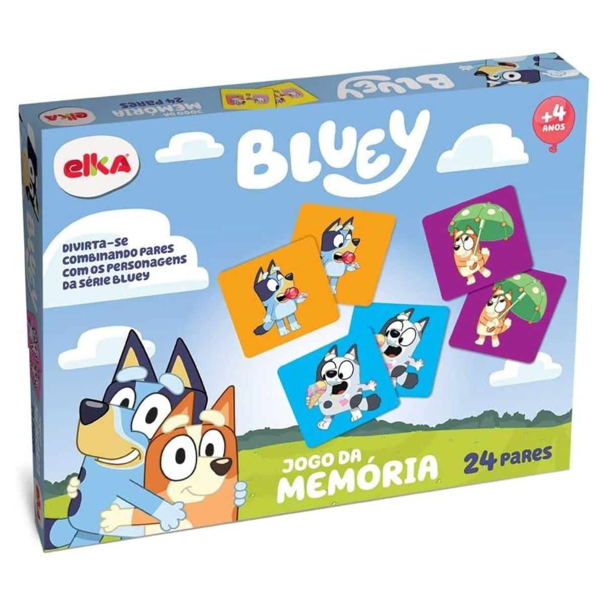 Jogo da Memória Bluey Elka 1285