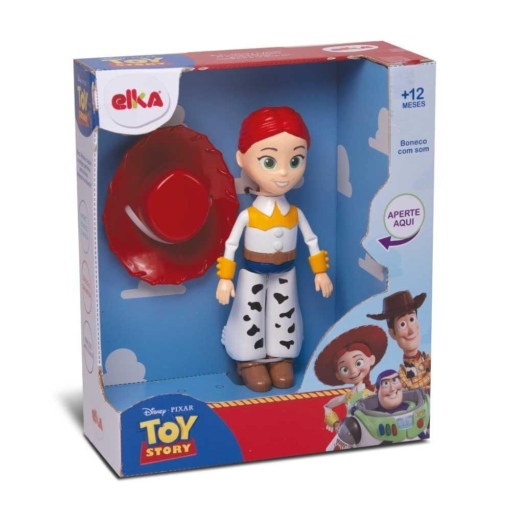 Toy Story Boneca Jessie com Som - Elka