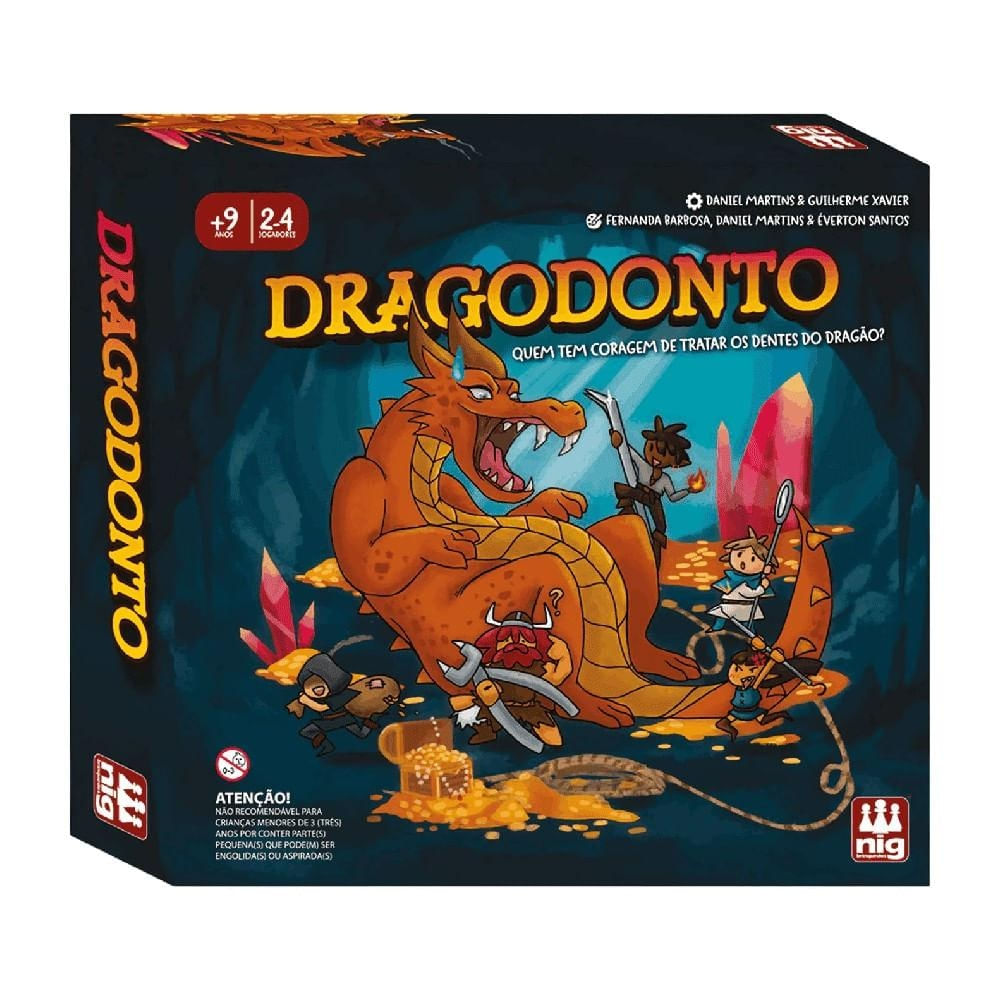 Jogo de Tabuleiro Dragodonto - Nig