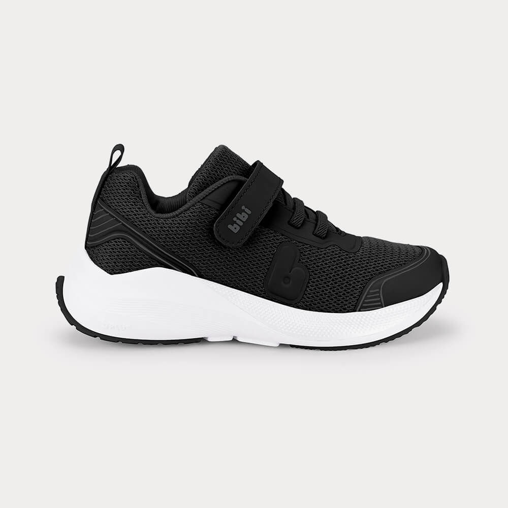 Tênis Infantil Bibi High School Preto com Branco
