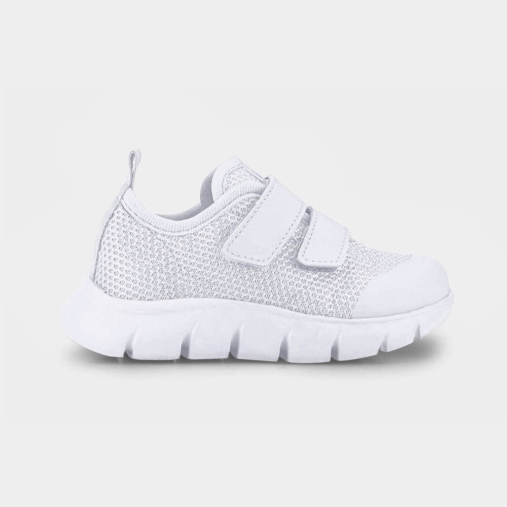 Tênis Infantil Bibi Energy Baby 2.0 Branco com Tiras