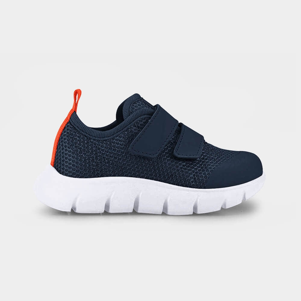 Tênis Infantil Bibi Energy Baby 2.0 Azul com Tiras