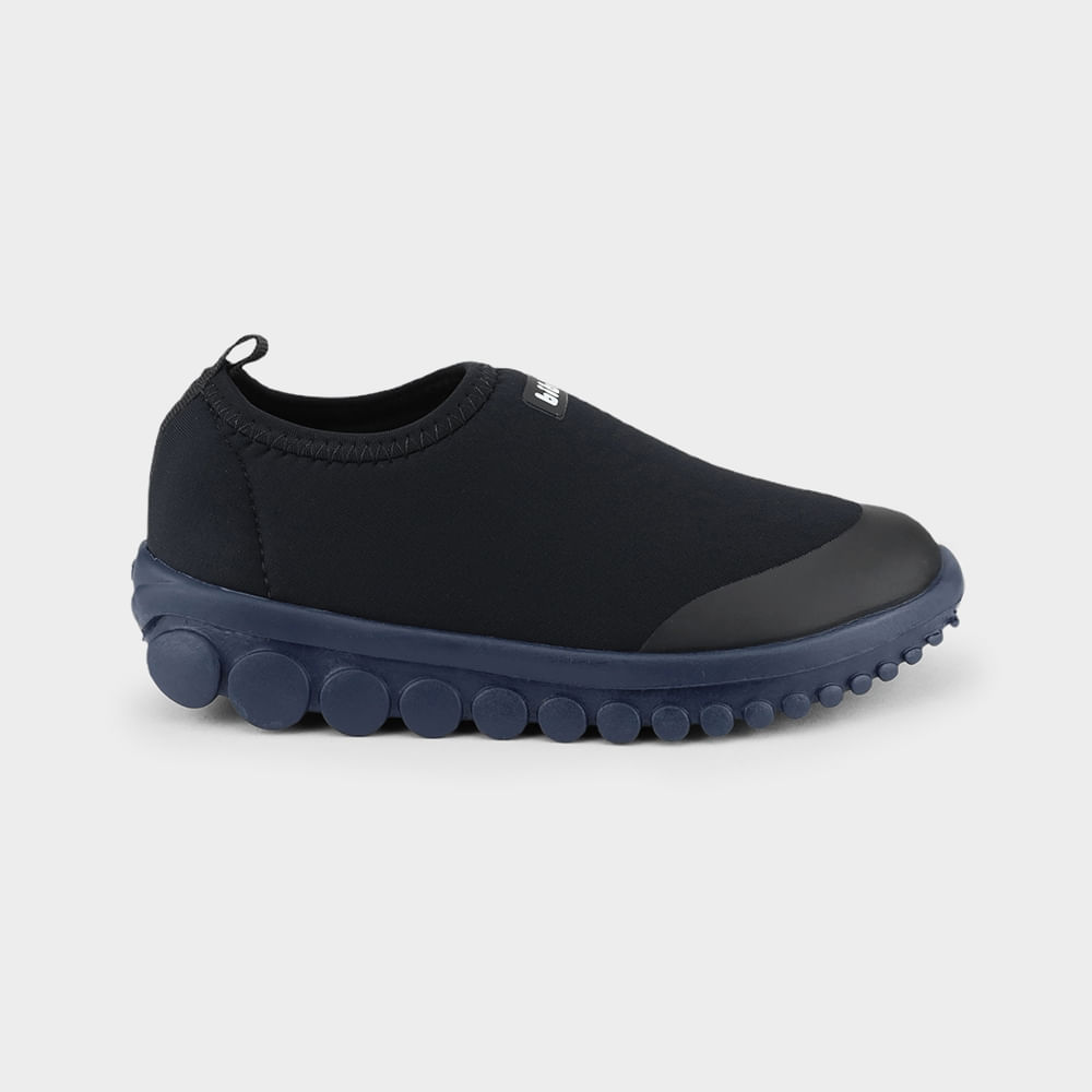 Tênis Infantil Bibi Roller 2.0 Preto com Azul Marinho