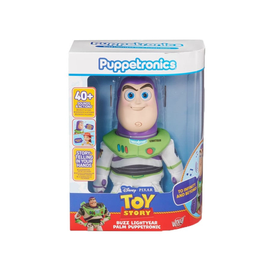 PELUCIA PUPPETRONICS BUZZ LIGHTYEAR TOY STORY INTERATIVA - SUNNY