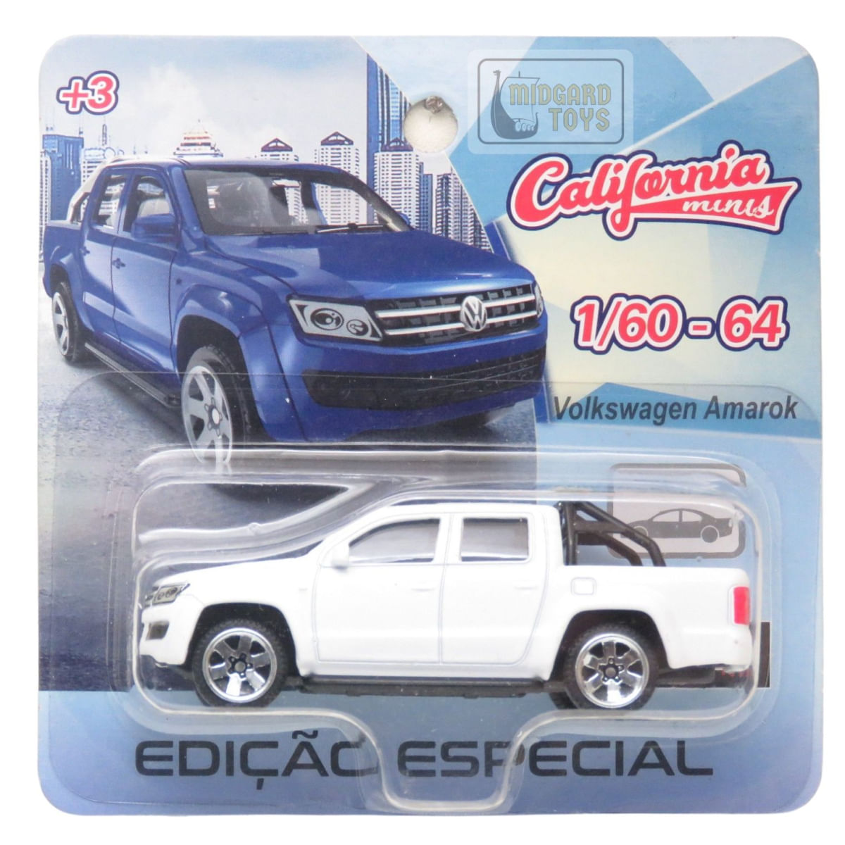 Volkswagen Amarok - California Minis - Edição Especial - 1/64