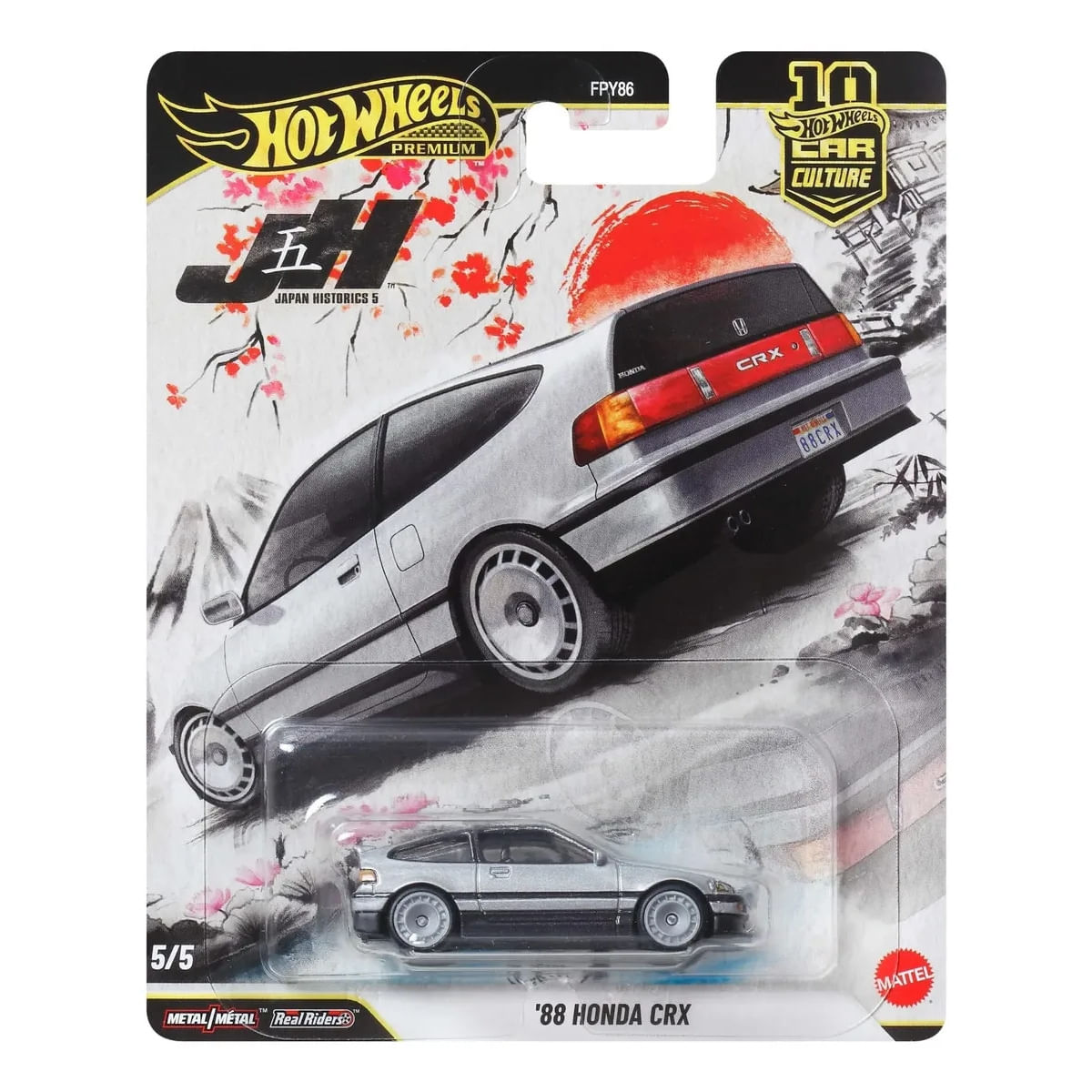 HONDA CRX 88: HOT WHEELS CAR CULTURE - MATTEL