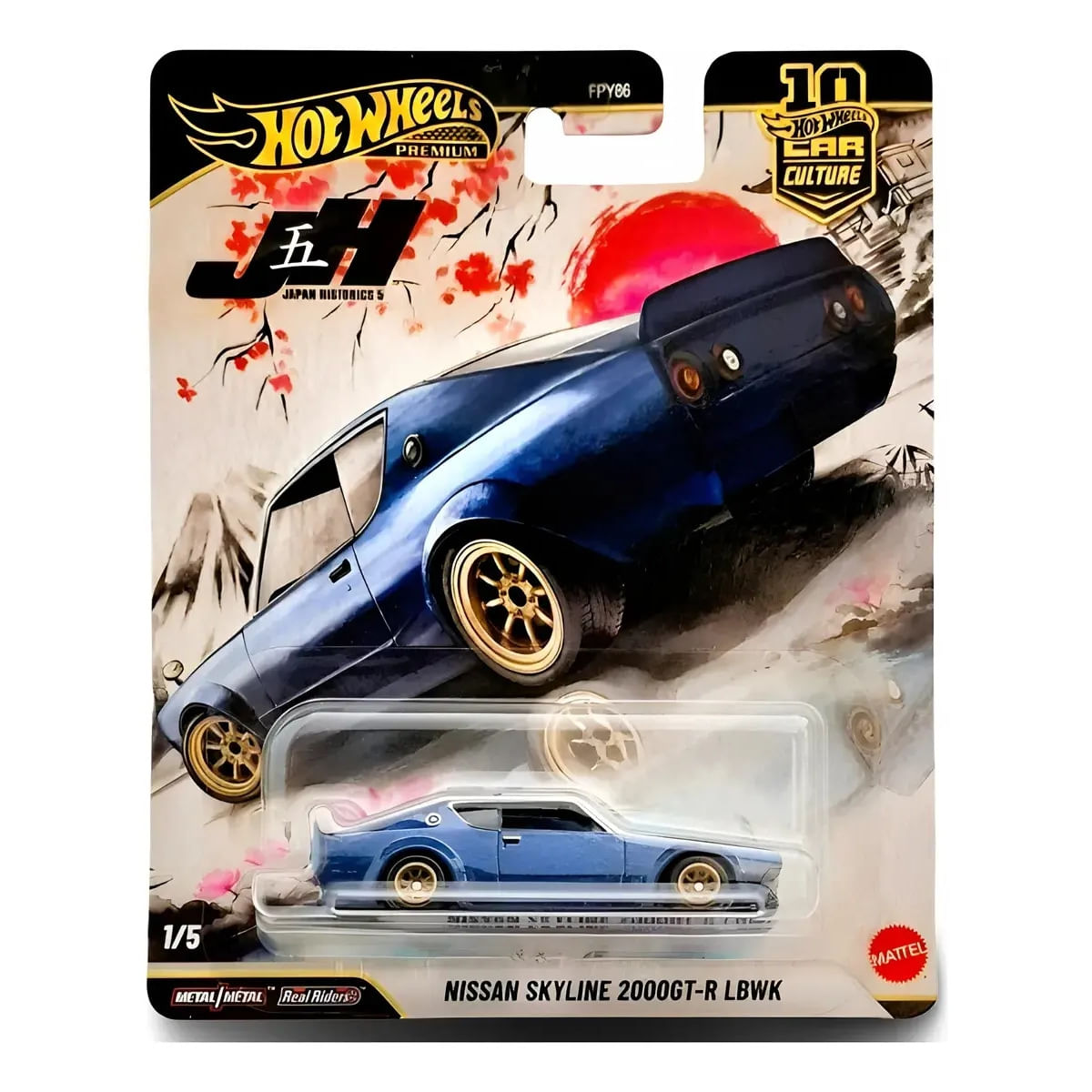 NISSAN SKYLINE 2000GT-R LBWK HOT WHEELS CAR CULTURE - MATTEL