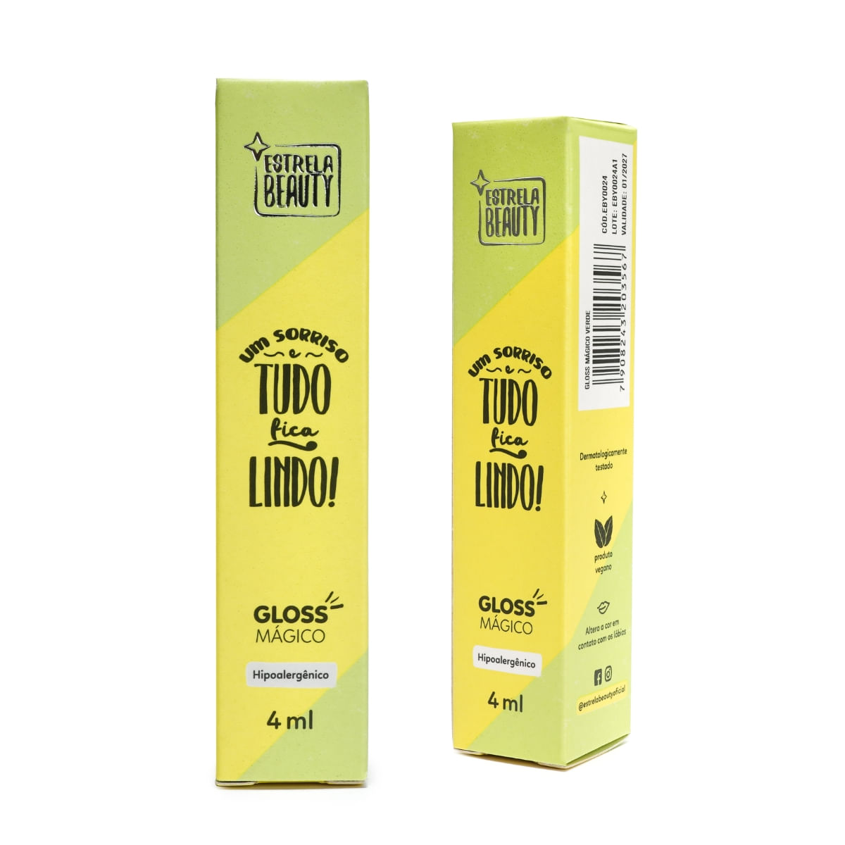 Gloss Mágico - Transparente - Estrela Beauty