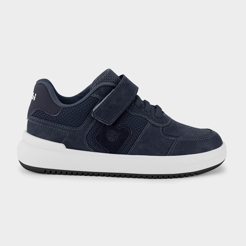 Tênis Infantil Bibi B College Azul Marinho e Branco