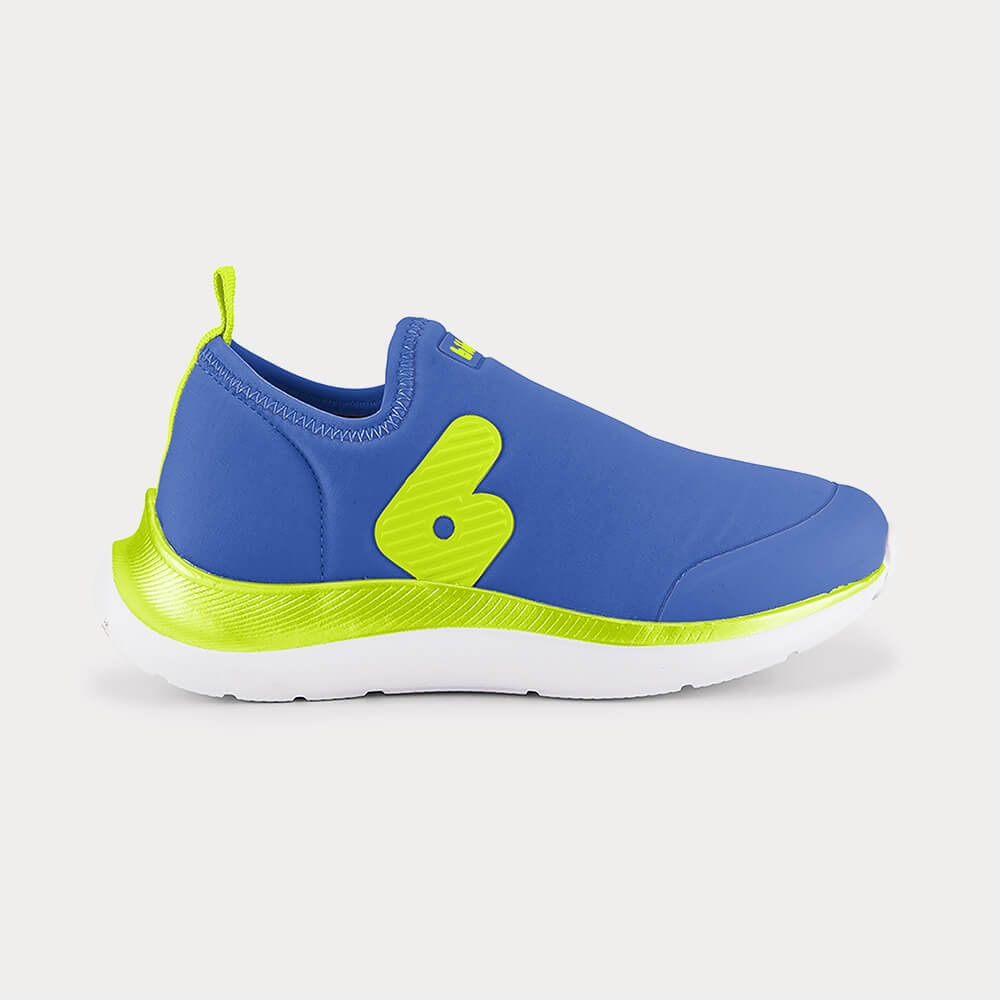 Tênis Infantil Bibi Action Azul com Verde