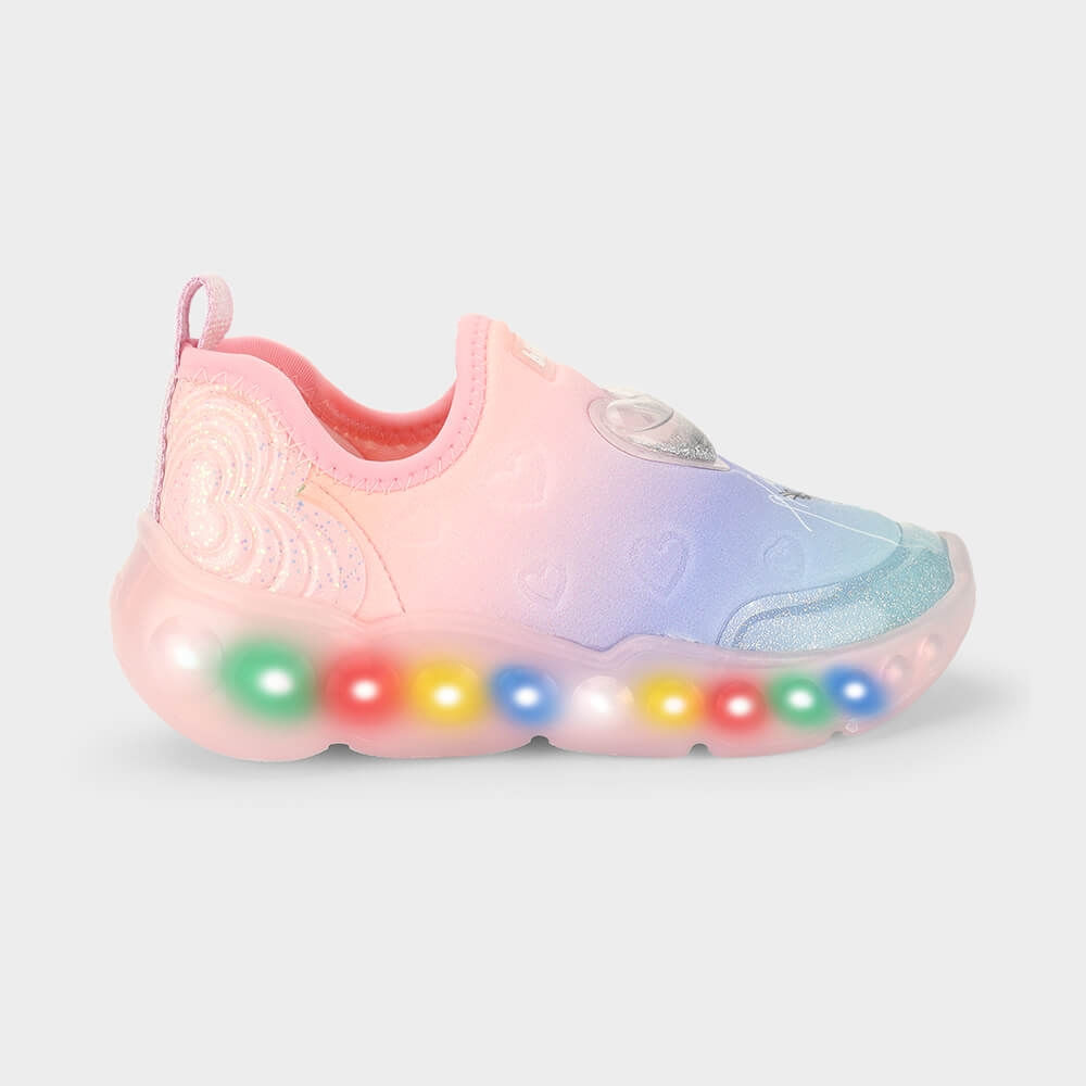 Tênis Infantil de Luz Bibi Roller Celebration 3.0 Tie Dye