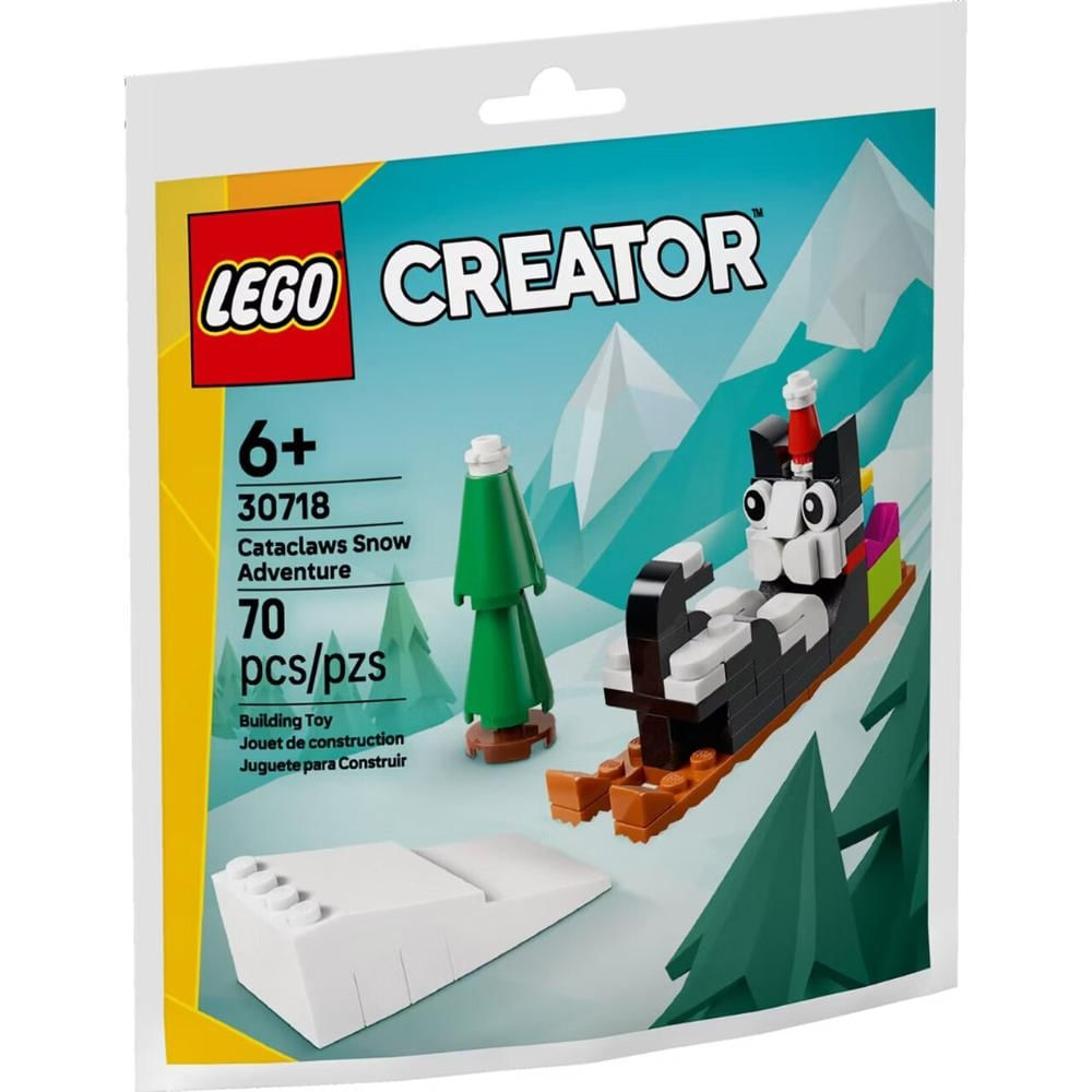 Lego Creator Aventura Na Neve Cataclaws 70 Peças 30718