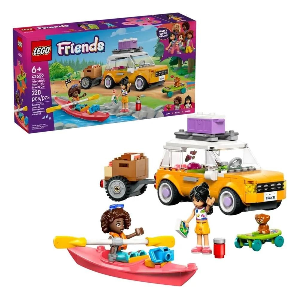 Lego Friends Carro De Viagem Estrada Da Amizade 220 Pç 42659