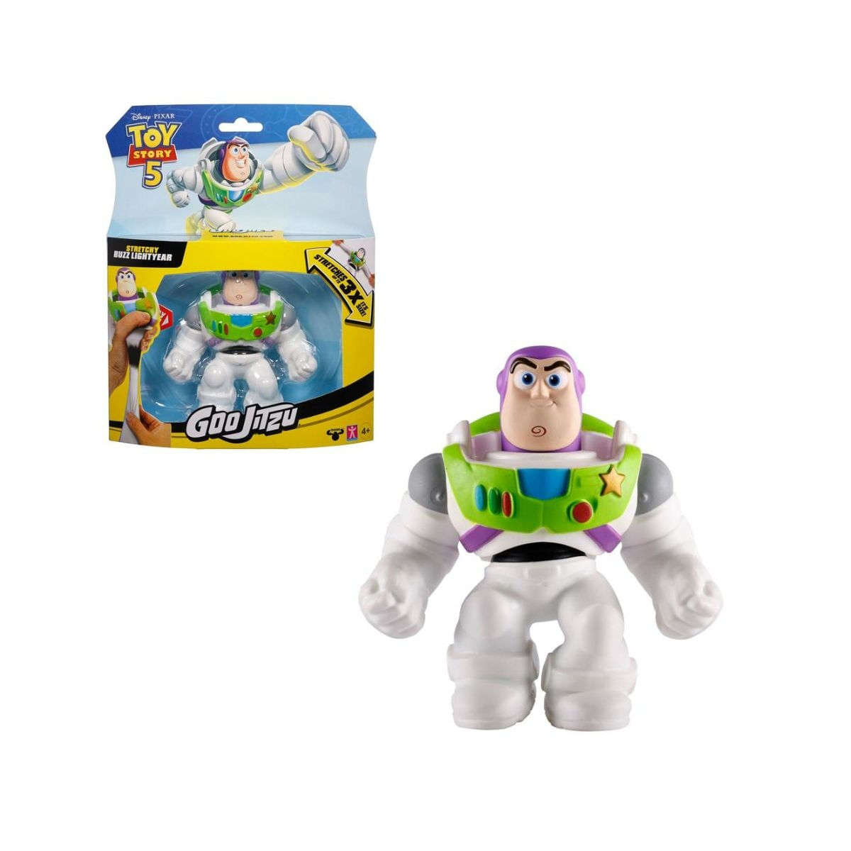 Boneco Buzz Lightyear Toy Story 5 Goo Jit Zu 12cm