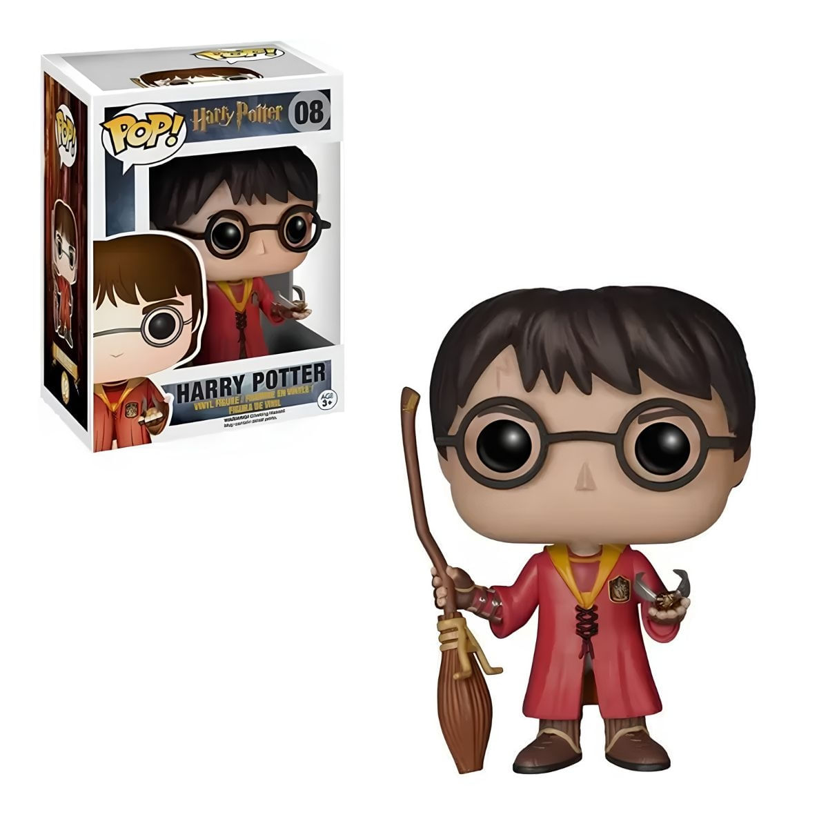 Funko Pop Harry Potter Quadribol 08 Figura Vinil Presente Colecionável
