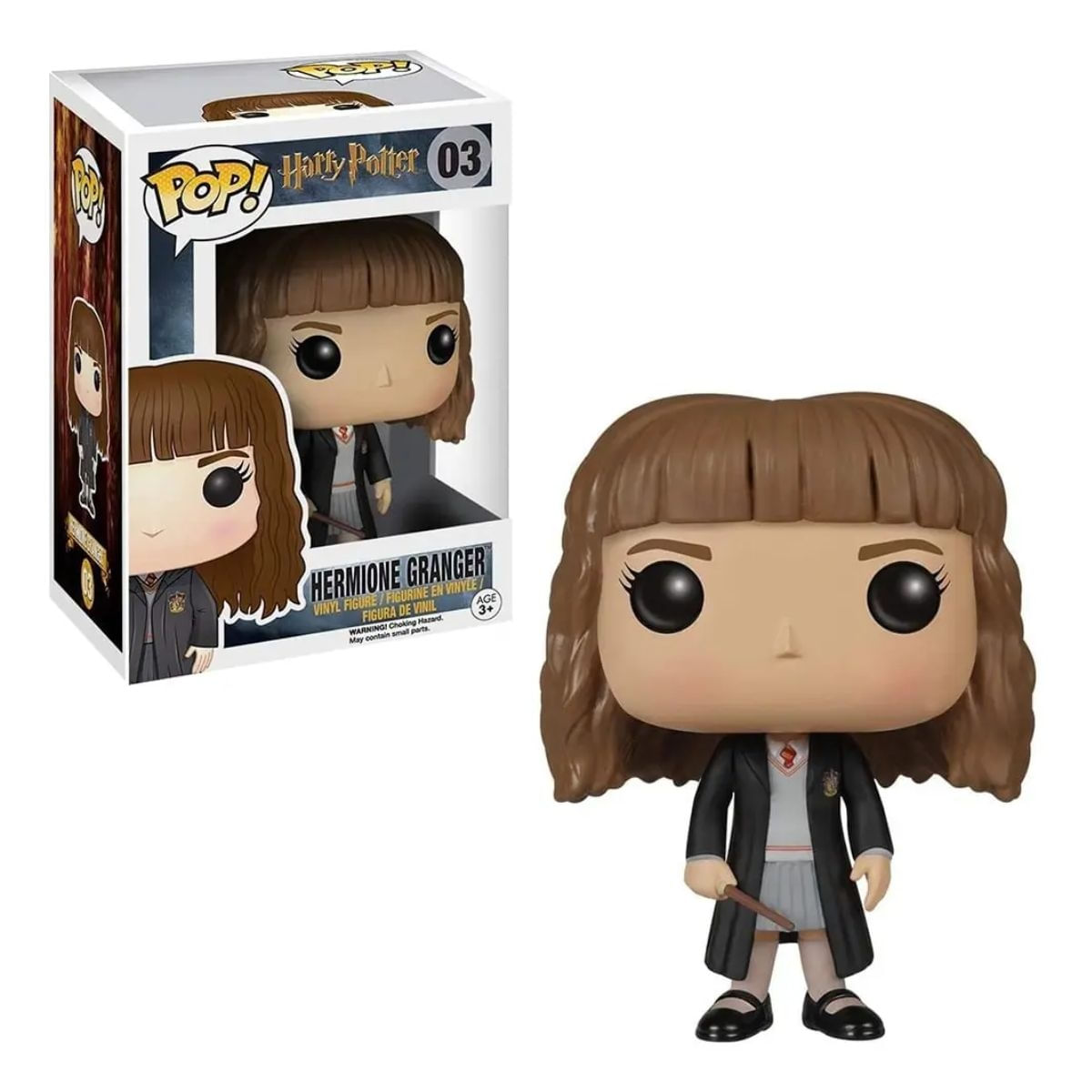 Funko Pop Hermione Granger 03 Harry Potter Figura Vinil Presente Colecionável
