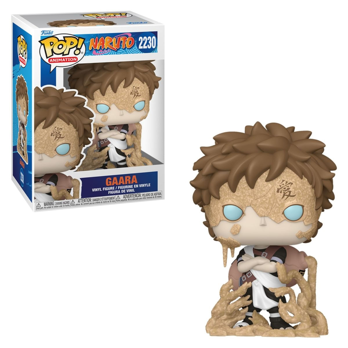Funko Pop Naruto Gaara do Deserto 2230 Figura Vinil Presente Colecionável