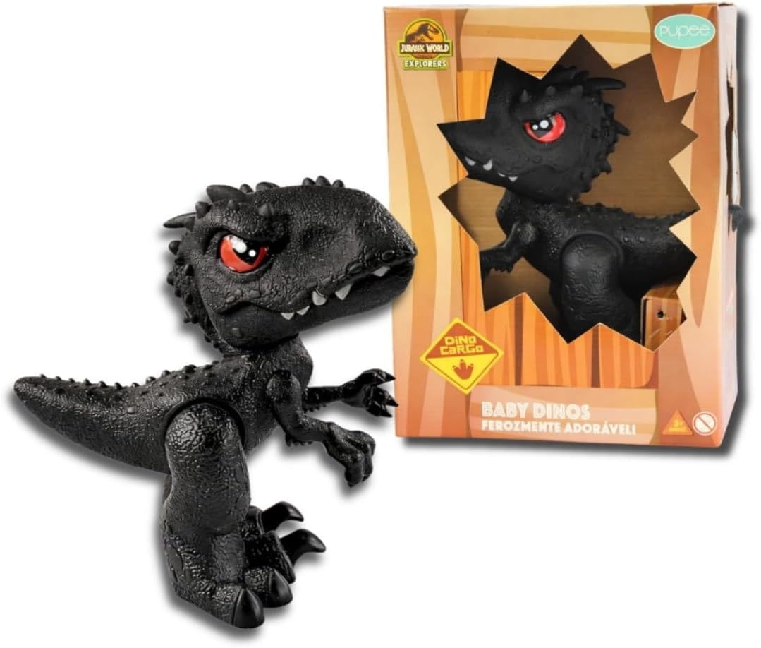 JURASSIC WORLD INDORAPTOR 24CM - BABY DINOS - PUPEE