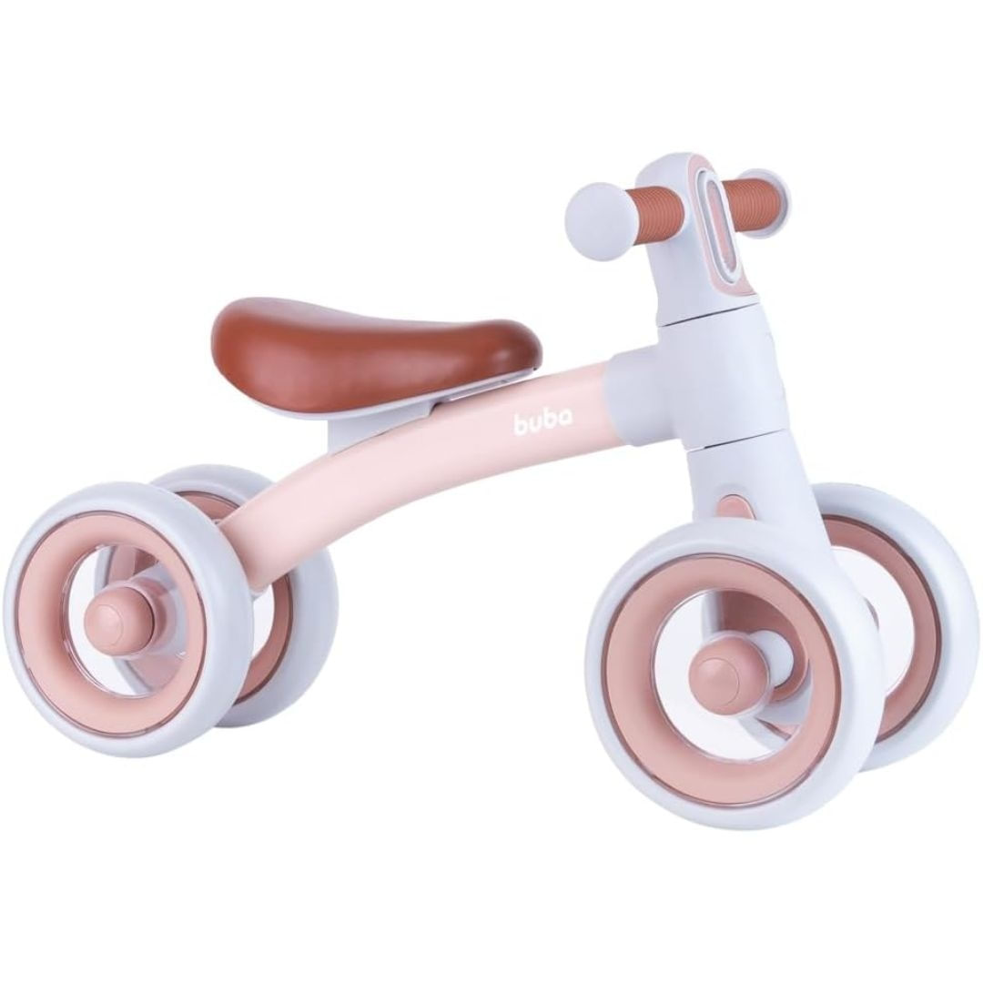Bicicleta de Equilibrio Com Luz - Rosa Buba 22990