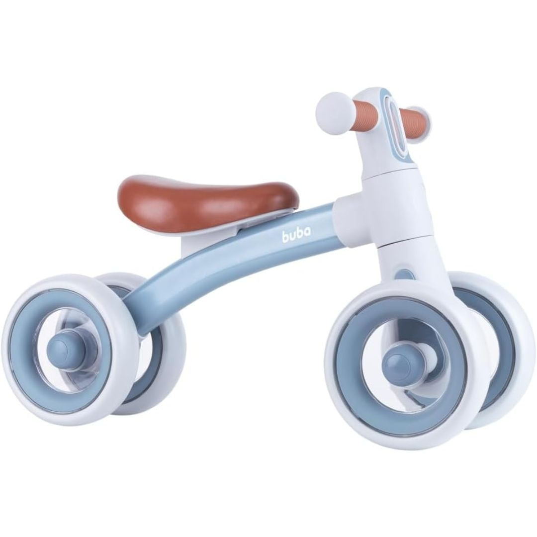 Bicicleta de Equilibrio Com Luz - Azul Buba 22989