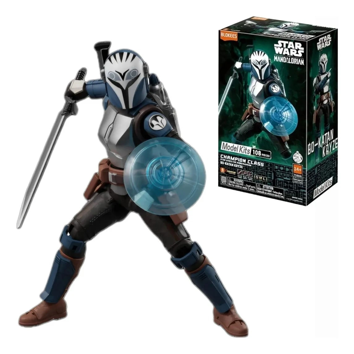 Star Wars Bo-Katan Blokees Champion Class Model Kit Articulado Mandalorian