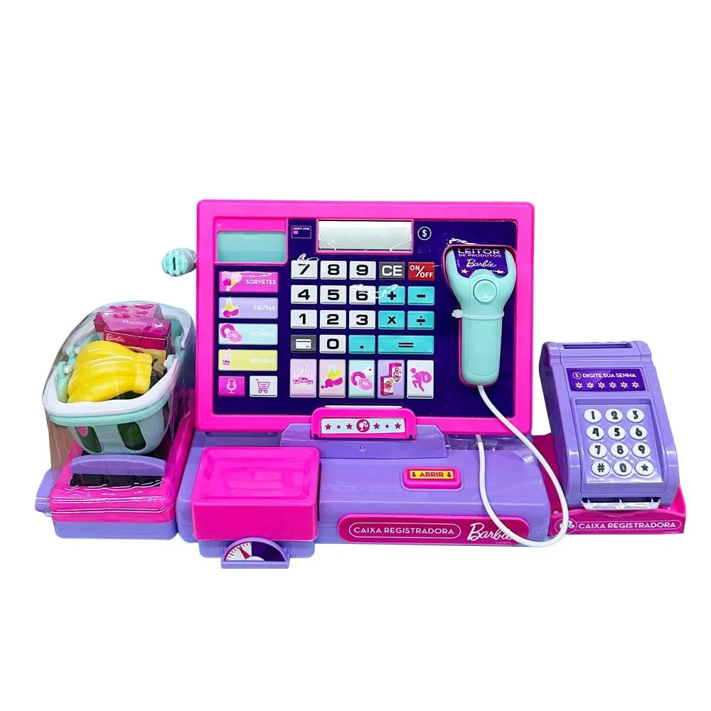 BARBIE CAIXA REGISTRADORA FABULOSA - FUN