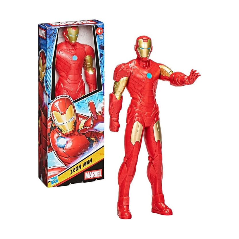 AVENGERS FIGURA MARVEL EXPRESSION HOMEM DE FERRO 20 CM - HASBRO